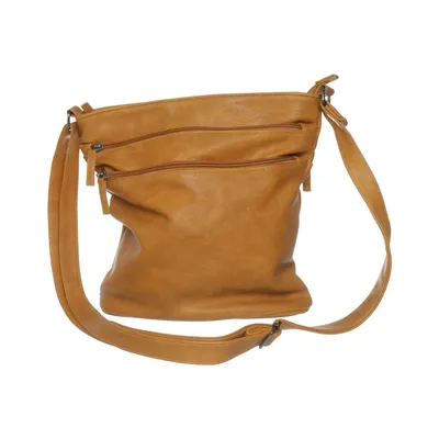 Skuldertaske (Brun) Polyester, Polyurethan