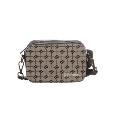 Axelremsväska (Beige, Brun) från Iets Frans Bomull, Skinnimitation, Polyester, Viskos