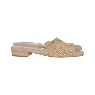 Pantoletten (Beige) von Madeleine Leder