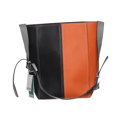 Schoudertas (Zwart, Oranje, Meerkleurig) van Hvisk Polyurethaan, Gerecycled polyester