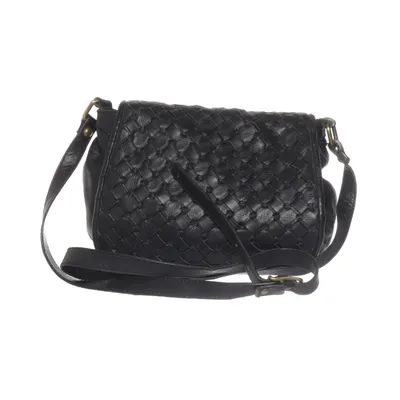 Axelremsväska (Svart) från Massimo Dutti Bomull