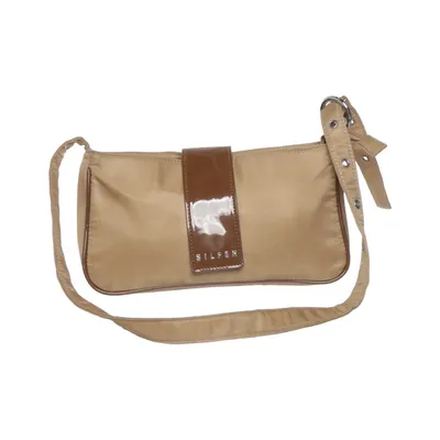 Skuldertaske (Beige, Brun) fra Silfen Polyurethan, Genanvendt polyester