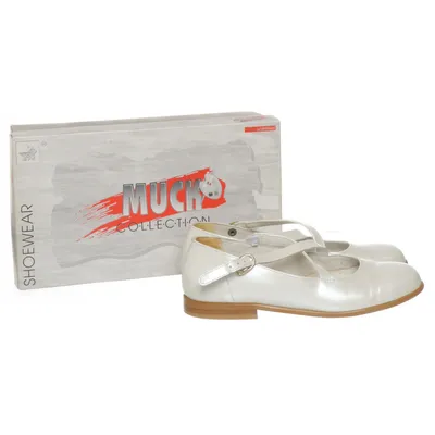 Ballet flats (White) from Muck Leather