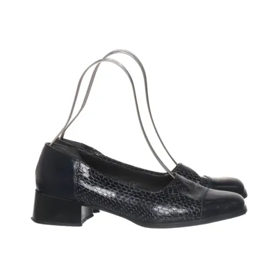 High heels (Blue) from Valentina Leather