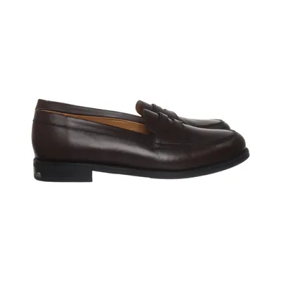 Loafers (The Ivy Loafer Rubber Sole Burgundy Calf) van Morjas Leer