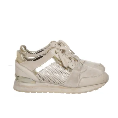 Sneakers (Beige, Guldfärgad) från Michael Kors Skinn