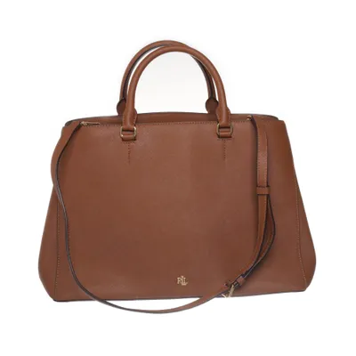 Handbag (Brown) from Lauren Ralph Lauren Leather