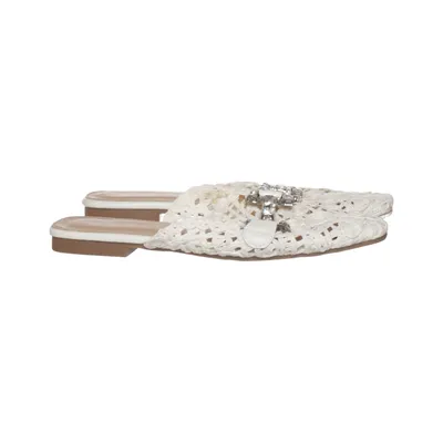 Mules (Blanc) de Ideal Shoes