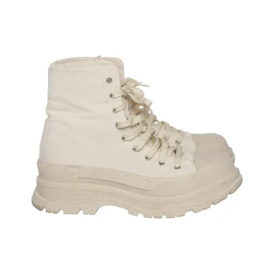Bottes à lacets (Beige) de Venice