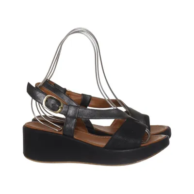 Chaussure compensées (Noir) de Santa Monica Polo Club