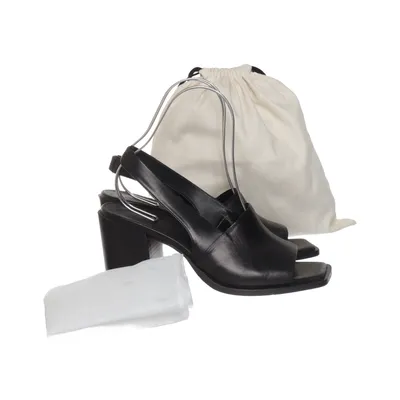 High heel sandals (Black) from Aeyde Leather