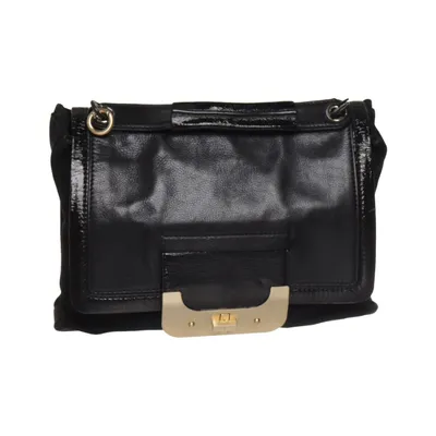 Shoulder-bag (Black) from Diane von Furstenberg Leather, Suede