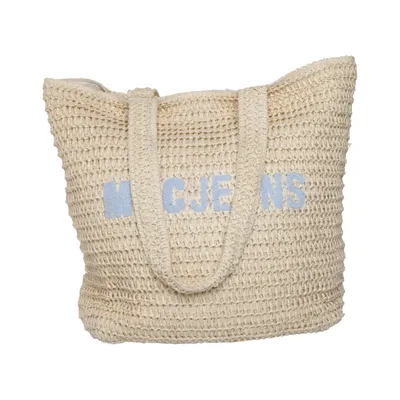 Sac de plage (Beige, Bleu) de Halfar