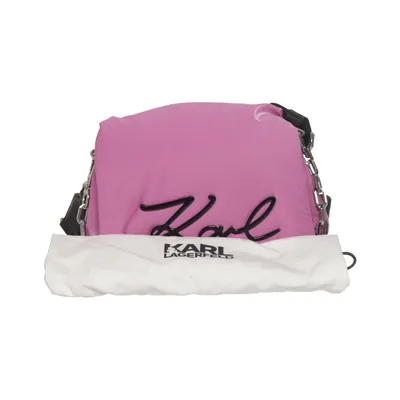 Umhängetasche (Pink) von Karl Lagerfeld Polyurethan, Recyceltes Polyester