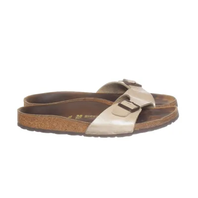 Slip-ins (Wit, Bruin) van Birkenstock Leer