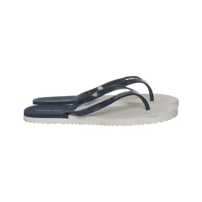 Tongs (Bleu, Blanc) de Calvin Klein Jeans