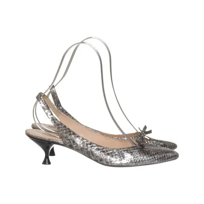 Escarpins (Argent) de Marc Jacobs Cuir