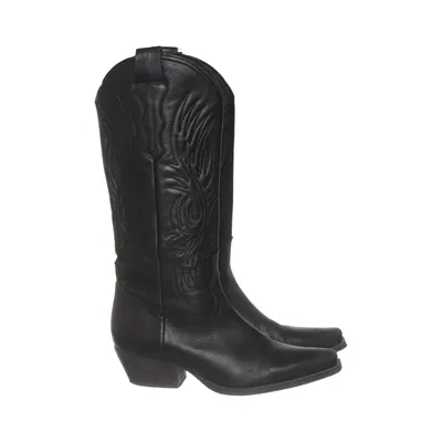 Cowboyboots (Svart)