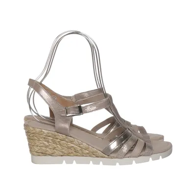 Chaussure compensées (Beige) de Gabor Cuir