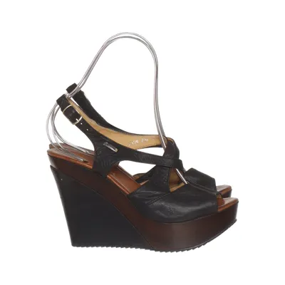 Chaussure compensées (Marron) de Badura Cuir