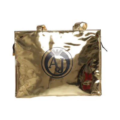Handbag (Gold) from Armani Jeans Polyester, Polyurethane