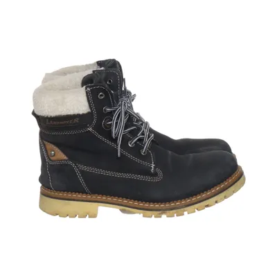 Bottes à lacets (Noir) de Landrover Cuir