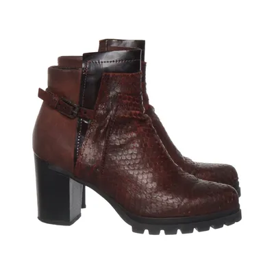Heeled boots (Red) from Kim Kay