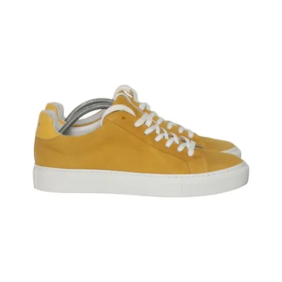 Sneakers (Geel) van Alberville Leer