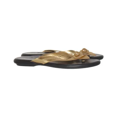 Sandals (Black, Gold) from Hogan Leather