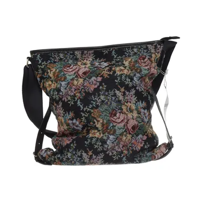 Shoulder-bag (Black, Multicolored) from Ceannis Cotton, Polyester