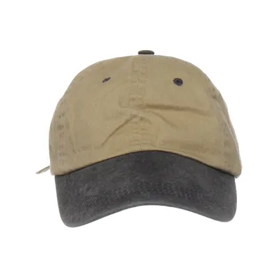 Casquette de baseball (Beige, Noir) de Us Basic Coton