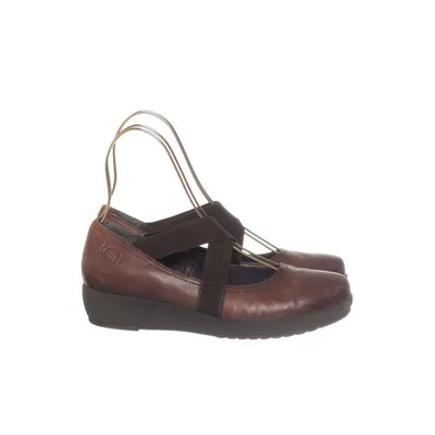 Ballet flats (Brown) from Bama Leather