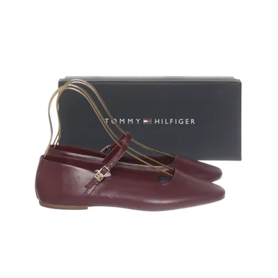 Ballet flats (Purple) from Tommy Hilfiger Leather