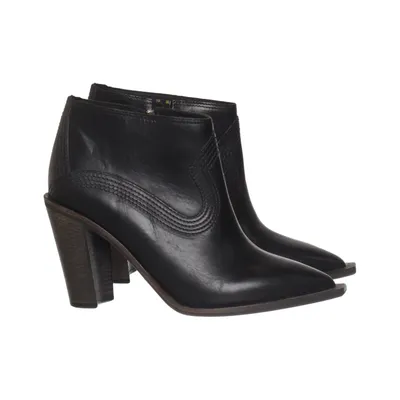 Heeled boots (Black) from Hugo Boss