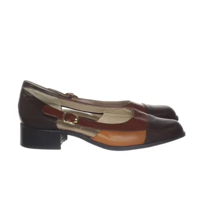 Klackskor (Brun) från Sköna Marie Skinn