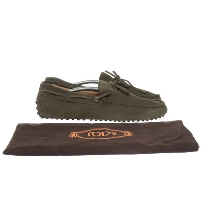 Boat shoes (City Gommino Driving Shoes in Suede) from Tod's Suede