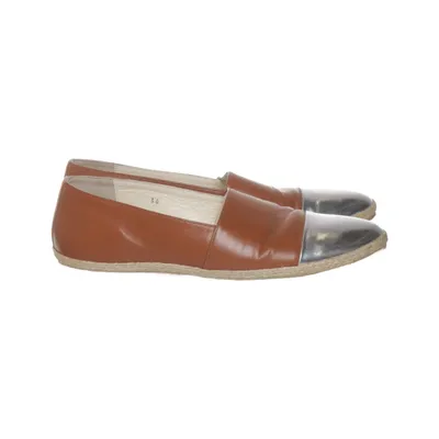 Espadrilles (Brown, Silver) from Blankens Leather