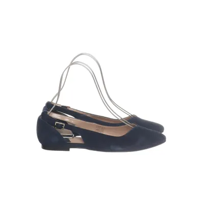 Ballet flats (Blue) from Lazzarini Suede