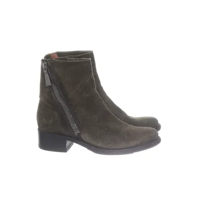 Ankle boots (Green) from Frye Faux suede
