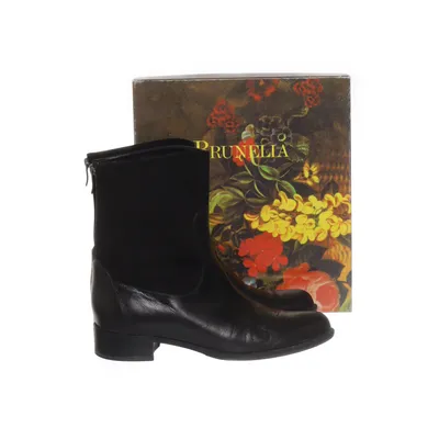 Heeled boots (Black) from Brunella Leather