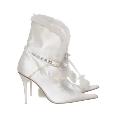 Stövletter (Vit) från Lars Wallin Skinn