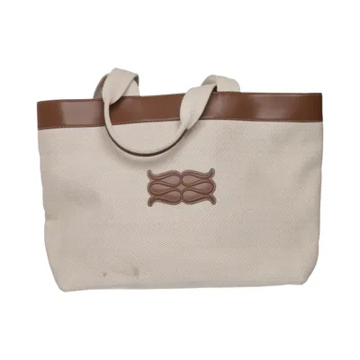 Handtas (Beige, Bruin) van Malina Katoen, Nylon, Polyurethaan