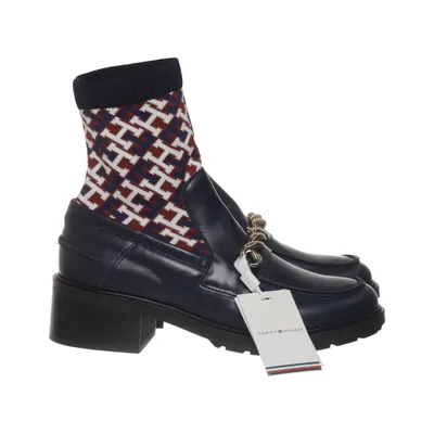 Boots (Monogram Bootie) von Tommy Hilfiger Leder