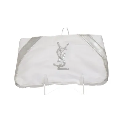 Trousse de toilette (Blanc, Argent) de Yves Saint Laurent Beauté Polyester, Polyuréthane