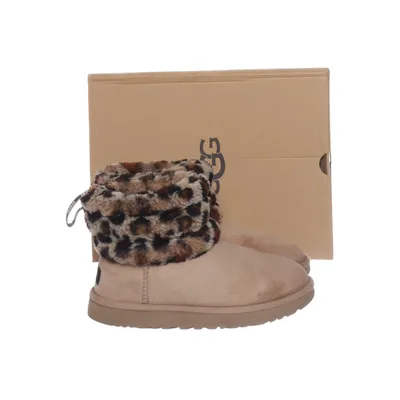 Boots (Fluff Mini Quilted Leopard) från UGG Skinn