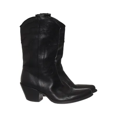 Cowboyboots (Schwarz) von Pawelk's Leder