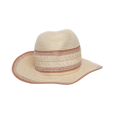 Stråhat (Beige, Brun) fra Cotton Club