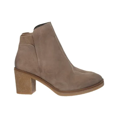 Laarzen met hak (Beige) van Porronet