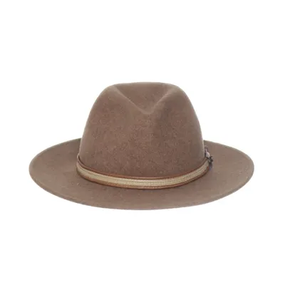 Fedora hoed (Bruin) van Stetson Wol