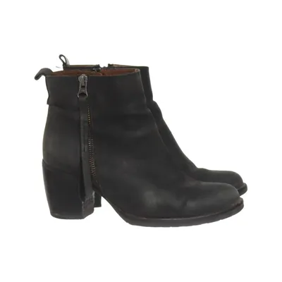 Heeled boots (Black) from Nilson Shoes Leather